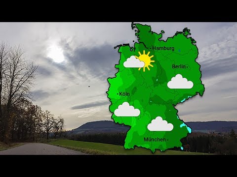 Regenfronten im Anmarsch (27.11.2018)