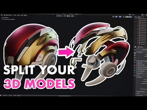 When To Split Your 3D Models - 3D Modeling Fundamentals