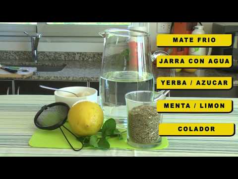 ¿ Cómo preparar Mate frío?