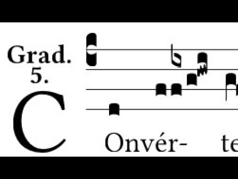 Saturday Lent Ember Day - Gradual - Convertere Domine