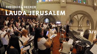 Lauda Jerusalem by Theodore Decker I Manila Cathedral