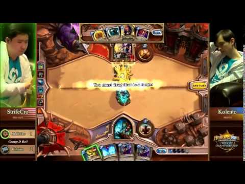 StrifeCro vs Kolento Hearthstone World Championship RU | Русские Комментарии Victim&200mg Stream4fan