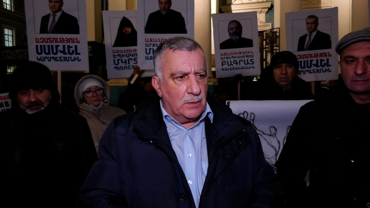 Սանկտ Պետերբուրգում բողոքի ակցիա՝ ընդդեմ Հայաստանի իշխանությունների գործողությունների