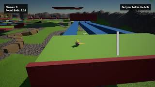 Funny Lucky Bipgolf Shot vs. Harry