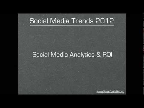Social Media Trends 2012