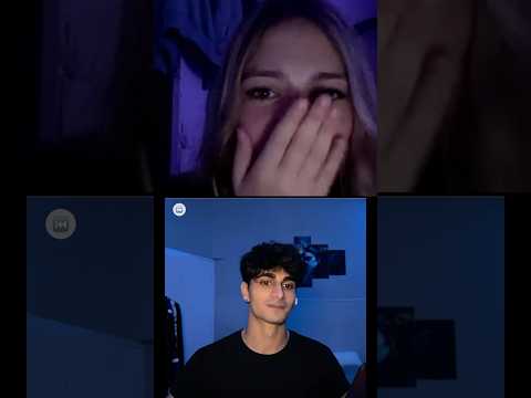 Omegle reaction🙃 #omegle #shorts