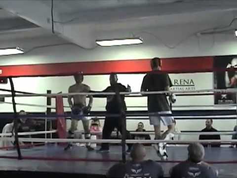 Jeff Creighton's First Exhibition Fight at the Arena   Dec 7th 2013