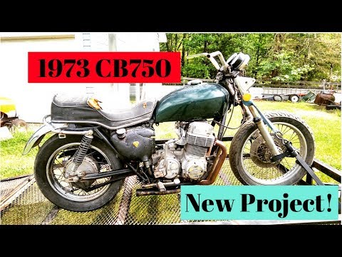 1973 Honda CB750 SOHC New Project!