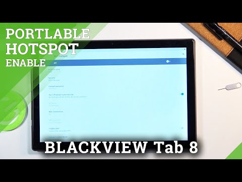 How to Activate Portable Hotspot in BLACKVIEW Tab 8 – Network Access Point