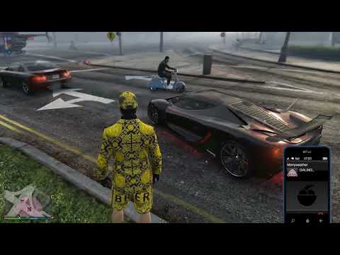 GTA 5 Convincing @ethananderson756 To Wait For A Airstrike To Blow His Car Up