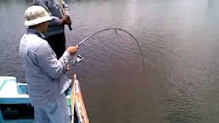 preview picture of video 'Pesca de raya en Sabana'