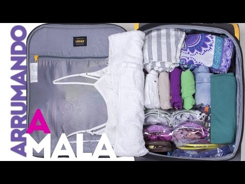 Vai viajar no fim do ano? Saiba como organizar a sua mala!