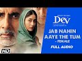 Jab Nahin Aaye The Tum Dev Kareena Kapoor Full Audio Female Version Amitabh Bachchan