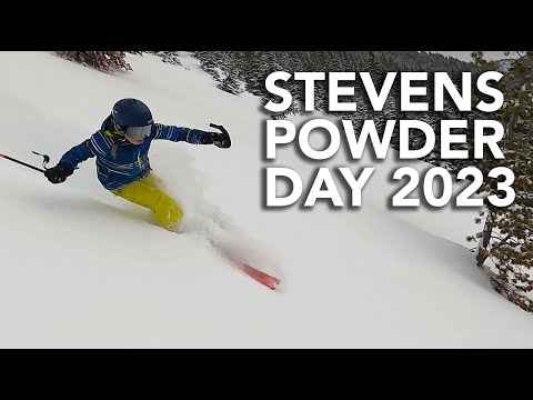 Stevens Powder Day 2023