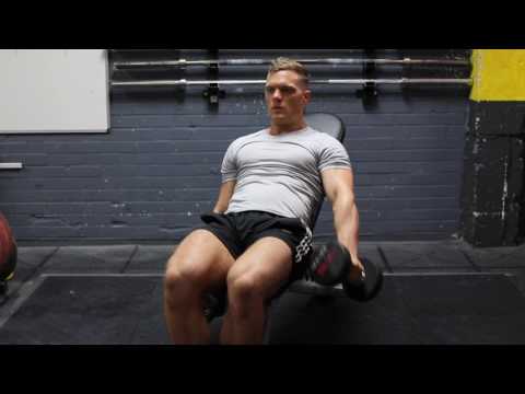 Alternating Front Incline Dumbbell Raise