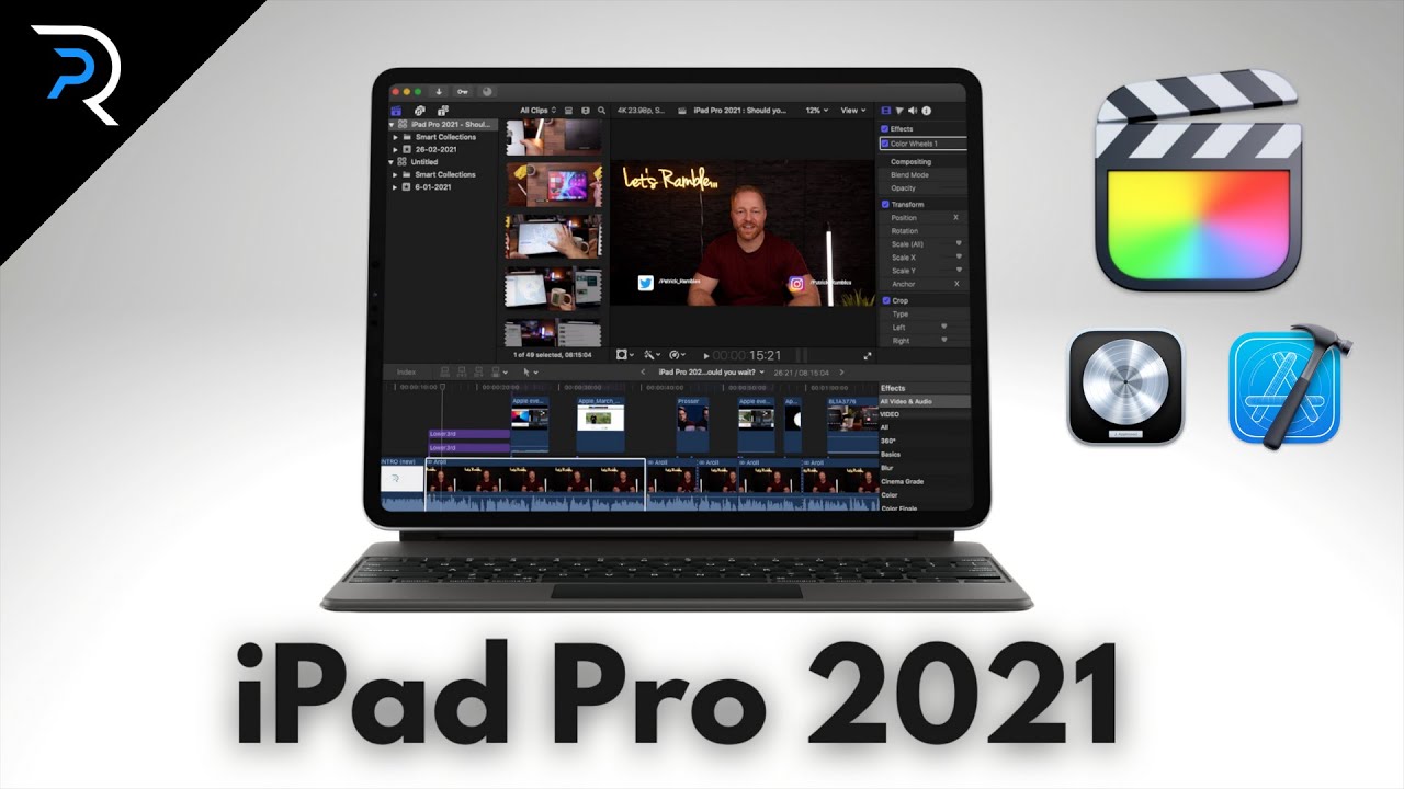 Final Cut Pro on the iPad Pro 2021?