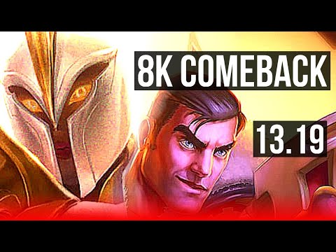 KAYLE vs JAYCE (TOP) | Comeback, 11/3/7, Dominating | EUW Master | 13.19