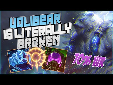 1V9 VOLIBEAR MONTAGE | 70% WINRATE | MUST BAN JUNGLER LOL