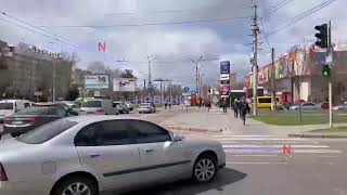 У Миколаєві повністю перекрито рух по Центральному проспекту (фото, відео)