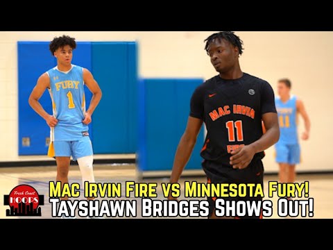 Tayshawn Bridges Takes Over! Mac Irvin Fire vs Minnesota Fury 2024