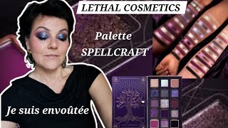 Palette SPELLCRAFT LETHAL COSMETICS ! Je suis envoutée ! #lethalcosmetics