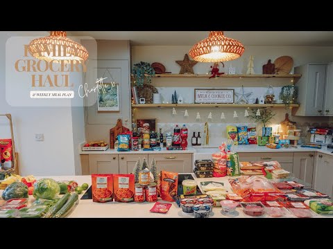 GROCERY HAUL & MEAL PLAN FOR A FAMILY OF FIVE | DECEMBER 2024