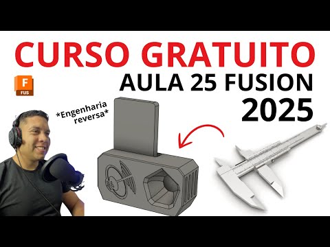 Day 25 of Learn Fusion 360 in 30 days for beginners - Reverse Engineering with Calipers