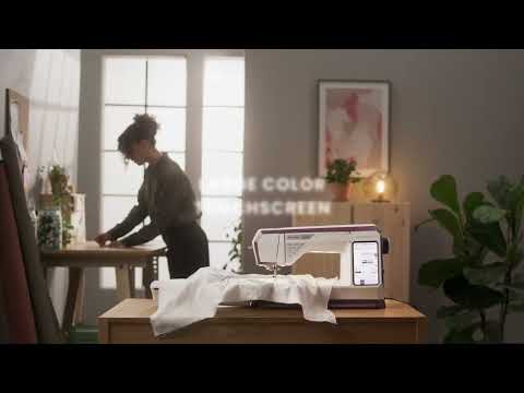 HUSQVARNA® VIKING® TOPAZ™ Family: Large Color Touchscreen