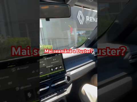 Dacia Duster 2024. Mai seamănă a Duster? Iată cum arată interiorul