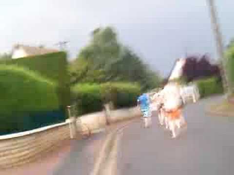 en calbute sou la pluie