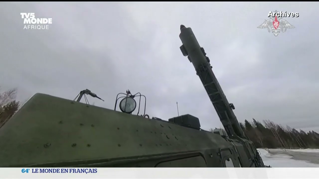 L'Ukraine dit avoir été visée par un missile intercontinental