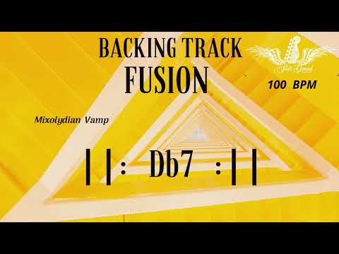Backing Track Fusion in Db7 Mixolydian  Vamp