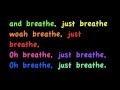 Just Breathe (2 a.m) Lyrics 