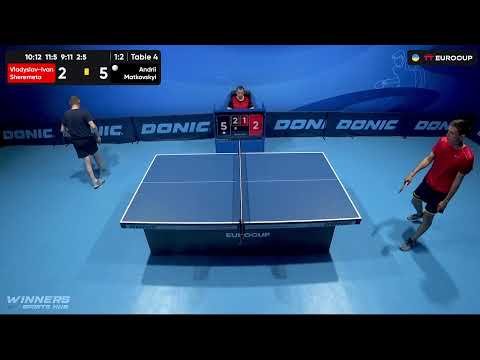 12:00 Vladyslav-Ivan Sheremeta-Andrii Matkovskyi 11.07.2023 TTEuro.Cup Ukraine Professional. TABLE 4