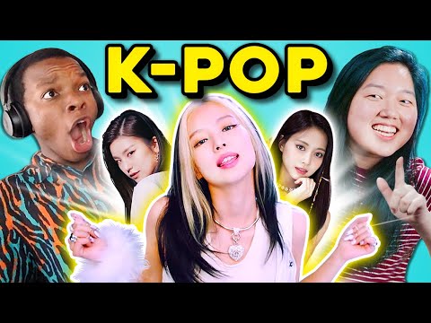 College Kids React To K-Pop Groups!  (BLACKPINK, TWICE, ITZY)
