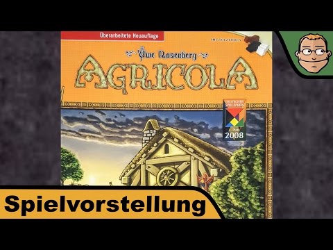 Agricola (New Edition) - (German Games Award 2008) - Game Introduction and Rules