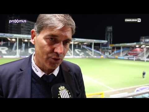 Felice Mazzu après R.Charleroi.S.C. - STVV