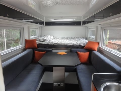 4WD MAN Overland expedition camper, Part 1: INTERIOR, detailed