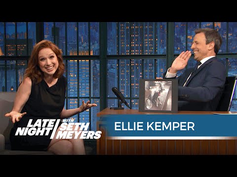 Like Andy Samberg, Ellie Kemper Does Not Understand Seth's Dog