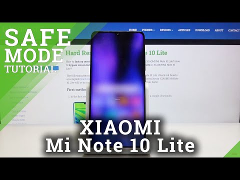 How to Enter Safe Mode in XIAOMI Mi Note 10 Lite – Disable Third-party Apps