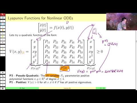 MAE509 (LMIs in Control): Lecture 16, part B - Sum-of-Squares (SOS)