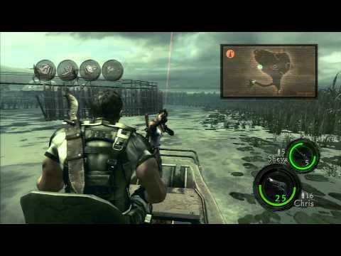 Resident Evil 5 Co-op Walkthrough w/ Brockcold Part 13 - Masked Monsters