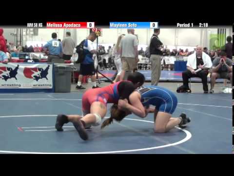 Women WM 58 KG - Melissa Apodaca vs. Mayleen Soto
