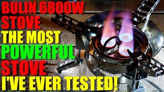 The MOST POWERFUL Stove I've EVER Tested!!! - Bulin 6800W Remote Canister Stove