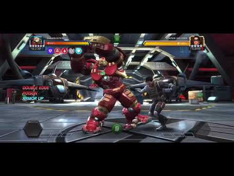 6* Hulkbuster hb r1 vs r2 Rol ws fight mcoc