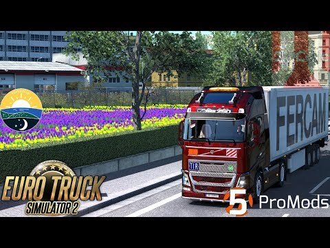 ETS2 - Promods 2.40 RC - Preview - Poland and Baltics Merge  - Twitch VOD (April 21st, 2019)