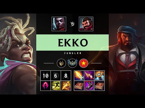 Ekko Jungle vs Graves - VN Challenger Patch 25.14