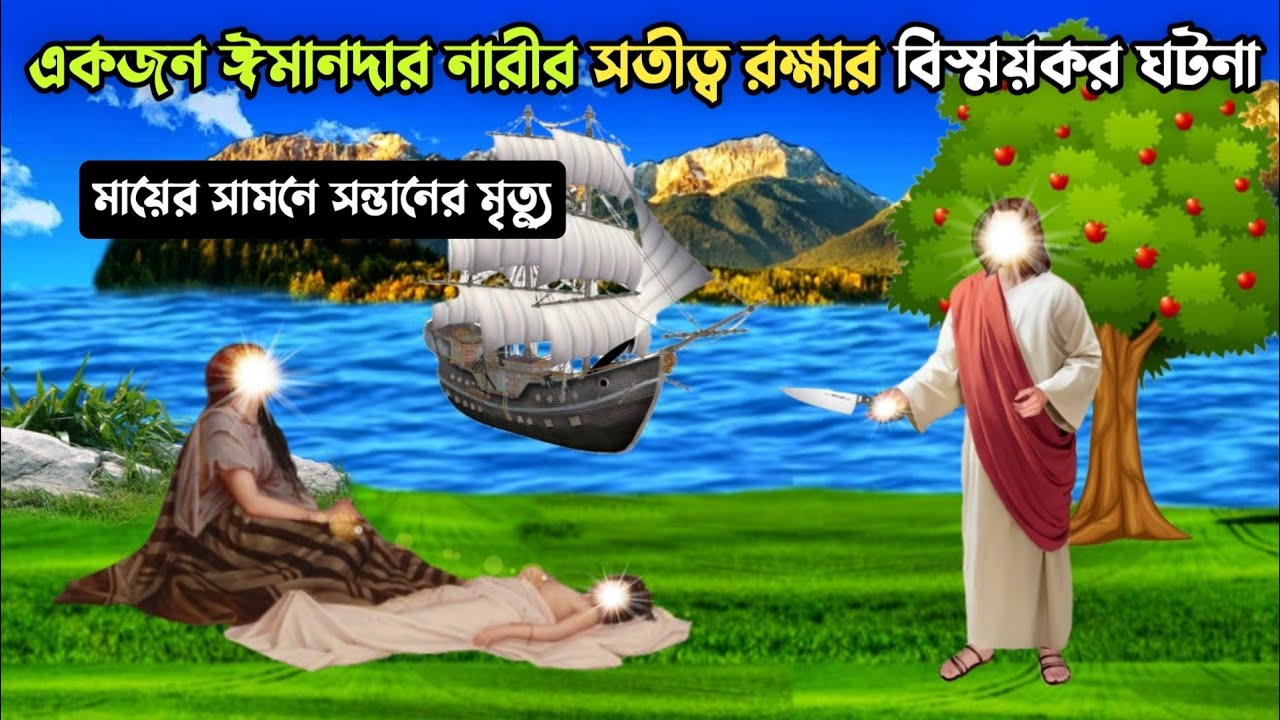 একজন ঈমানদার নারীর সতীত্ব রক্ষার বিস্ময়কর ঘটনা || মায়ের সামনে সন্তানকে হত্যা করার করুন কাহিনী