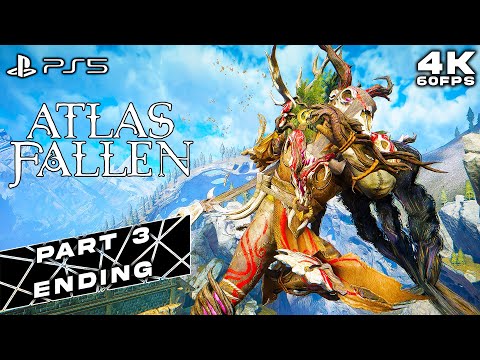 ATLAS FALLEN PS5 Ending Walkthrough Gameplay Part 3 (4K60FPS)