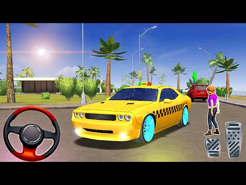 Taxi Sim 2022 OVILEX - Luxury 4x4 Car City Uber Driver 👮 - Car Game (2023) Android Gameplay